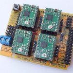 Arduino CNC Shield V3 - Top View